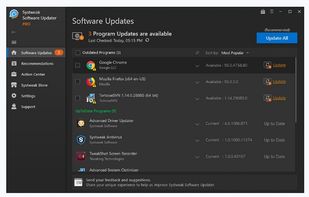 Systweak Software Updater screenshot 1