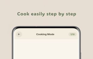 Follow instructions effortlessly with a distraction-free cooking mode and integrated smart timers.