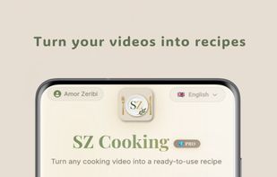 Paste any cooking video link from YouTube, TikTok, Instagram, or Facebook, and let the app instantly extract the recipe.