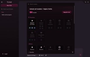 T3 Chat screenshot 1