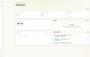 Taa Dee Dashboard
