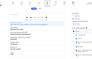 Listening exercise (shadowing)
