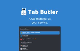 Tab Butler screenshot 1