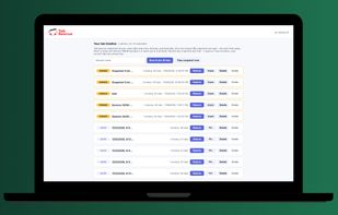 The timeline: every automatic snapshot in one list, with the windows and tabs each one holds. Pin the ones worth keeping, let the rest age out.