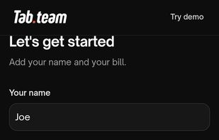 Tab.team screenshot 1