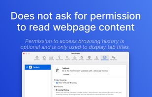TabBack screenshot 1