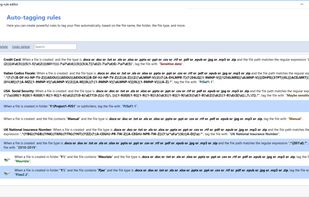 Auto tagging rules