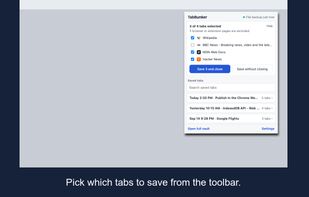 TabBunker screenshot 1