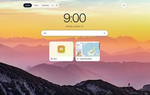 The search box finds a dial in any group