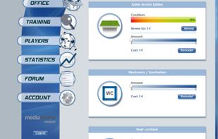 Table Tennis Manager screenshot 1