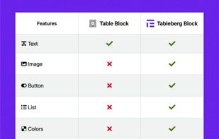 Tableberg screenshot 1