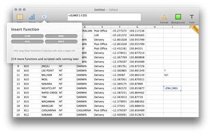 TableEdit screenshot 1