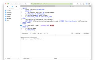 Tableplus screenshot 2