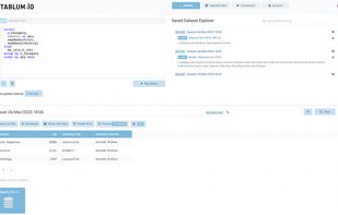 Example of the UI: SQL Console