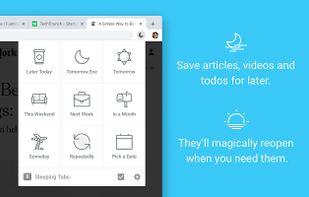 Tab Snooze screenshot 1