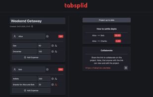 tabsplid screenshot 1