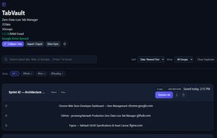 TabVault screenshot 1