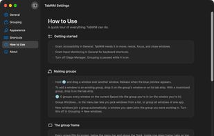 TabWM screenshot 1