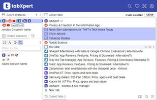 tabXpert screenshot 1