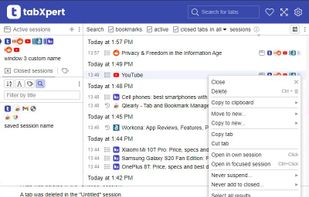 tabXpert screenshot 3