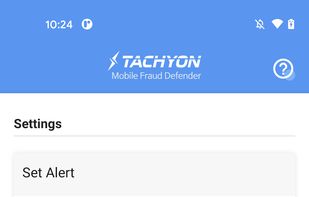 TACHYON Mobile Fraud Defender screenshot 3