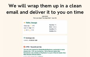 Taco Digest screenshot 1