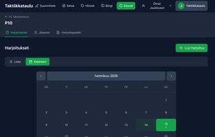 Plan sessions for teams