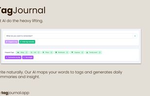 TagJournal screenshot 2