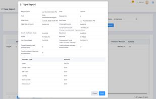 Tagrain POS screenshot 1