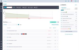 Taiga.io screenshot 1