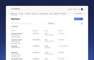 Tailscale screenshot 1