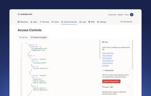 Tailscale screenshot 2