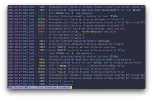 Tailspin - Log file highlighter  screenshot 1