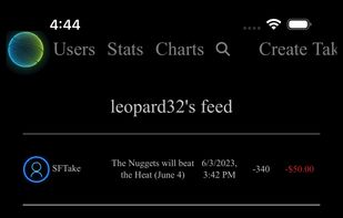 Take Tracker screenshot 3