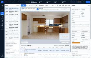 Calibrate a properly referenced jobsite photo for measurements.