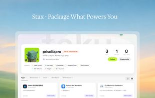 Package and share what you made