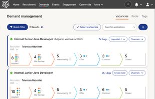 Demand management - vacancies