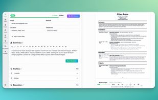 TalenCat CV Maker App