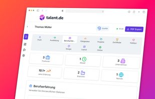 Talent.de screenshot 3