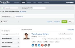 TalentBin screenshot 1