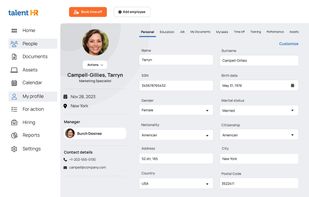 TalentHR screenshot 2