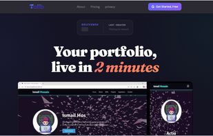 talib landing page