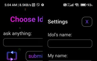 talk2idols screenshot 2