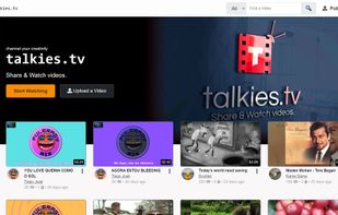 Main page https://talkies.tv/
