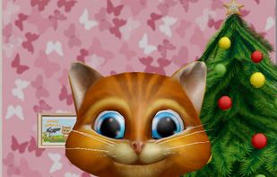 Talking Cat Diana 3D screenshot 2