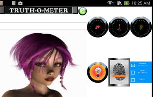 Talking Lie Detector screenshot 1