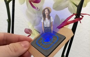 augmented reality holograms can be used in print marketing