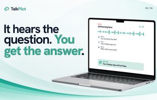 It hears the question, you get the answer.