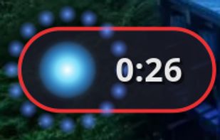 Recording indicator — shows when TalkType is listening