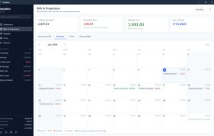 Calendar view
